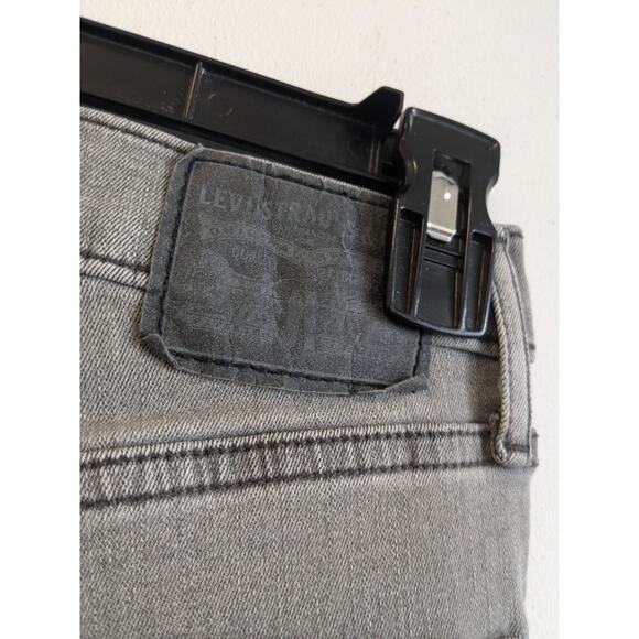 Levi’s Women's Mile High Super Skinny Jeans Strech Gray Wash Size 26 - Picture 14 of 16